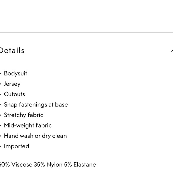 Nicholas the label filipa bodysuit - new with imperfections - Picture 3 of 12